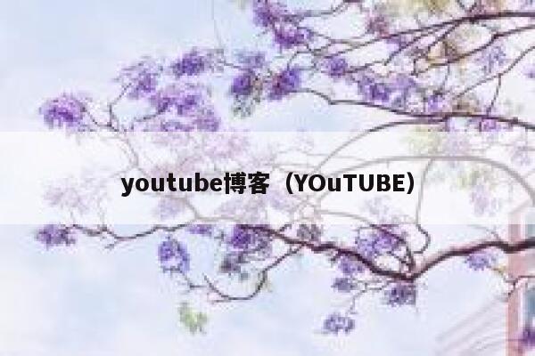 youtube博客（YOuTUBE） 第1张
