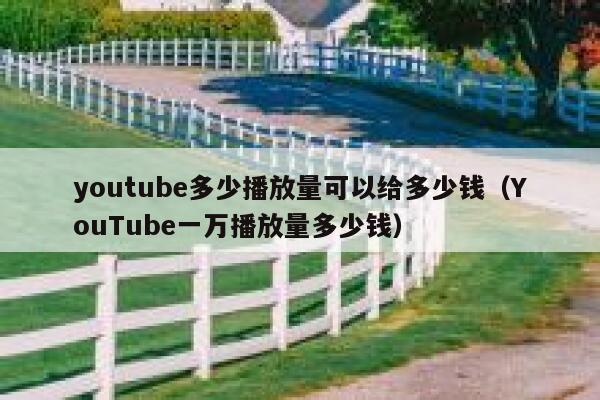youtube多少播放量可以给多少钱(YouTube一万播放量多少钱) 第1张 youtube多少播放量可以给多少钱(YouTube一万播放量多少钱) 第1张