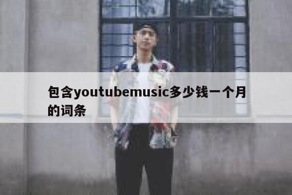 包含youtubemusic多少钱一个月的词条 第1张