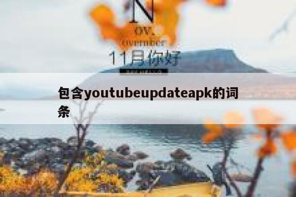 包含youtubeupdateapk的词条 第1张