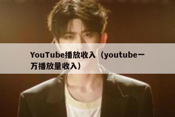 YouTube播放收入(youtube一万播放量收入) 第1张 YouTube播放收入(youtube一万播放量收入) 第1张
