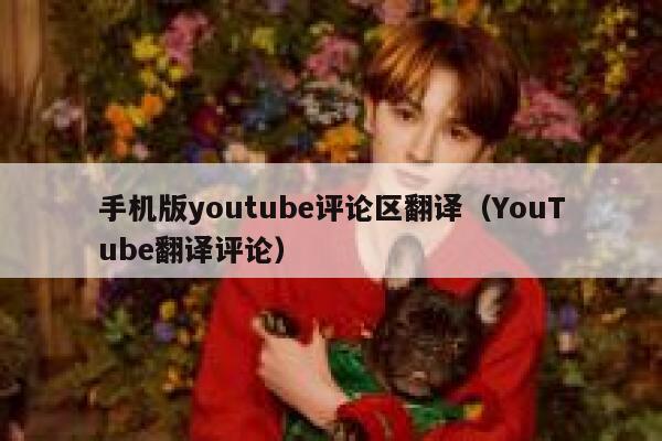 手机版youtube评论区翻译（YouTube翻译评论） 第1张
