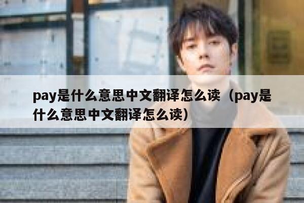 pay是什么意思中文翻译怎么读（pay是什么意思中文翻译怎么读） 第1张