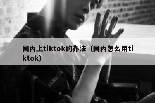 国内上tiktok的办法（国内怎么用tiktok） 第1张