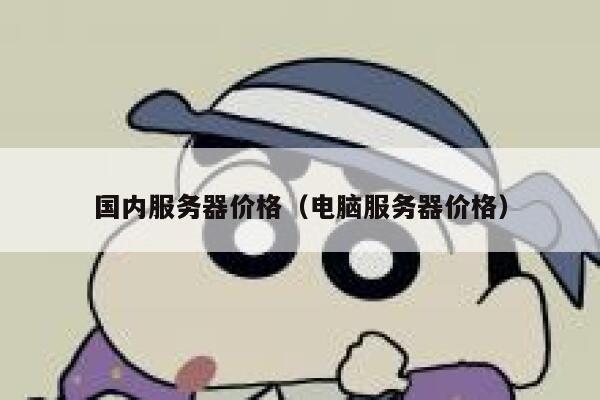 国内服务器价格（电脑服务器价格） 第1张