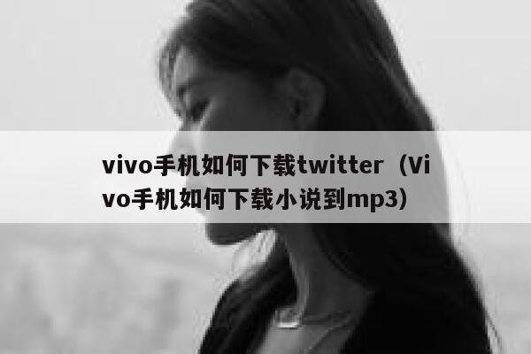 vivo手机如何下载twitter（Vivo手机如何下载小说到mp3） 第1张