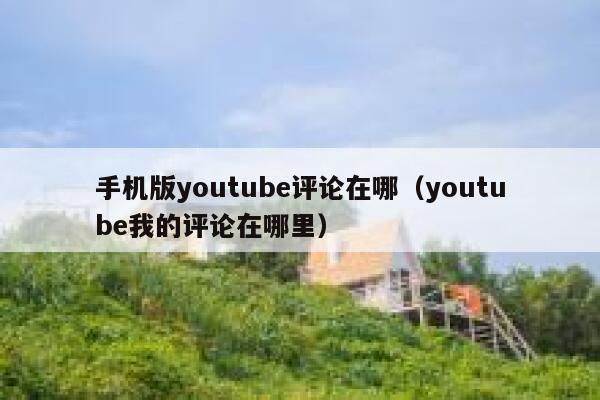 手机版youtube评论在哪（youtube我的评论在哪里） 第1张