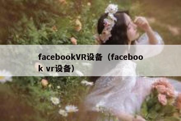 facebookVR设备（facebook vr设备） 第1张