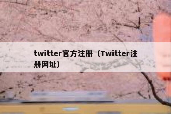twitter官方注册（Twitter注册网址） 第1张