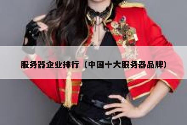 服务器企业排行（中国十大服务器品牌） 第1张