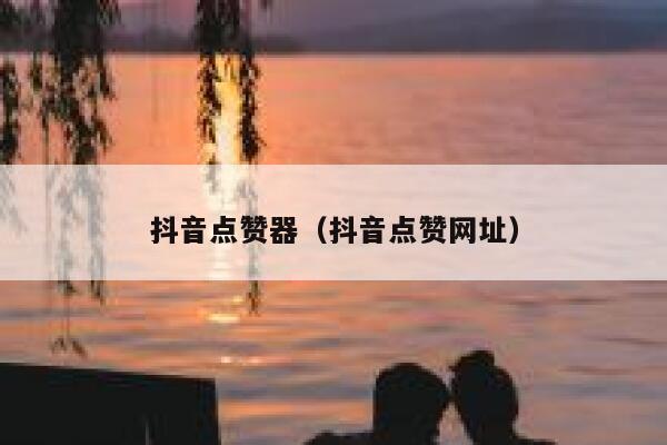 抖音点赞器（抖音点赞网址） 第1张