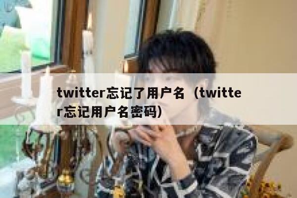 twitter忘记了用户名（twitter忘记用户名密码） 第1张