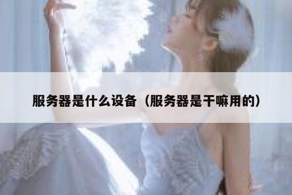服务器是什么设备（服务器是干嘛用的） 第1张