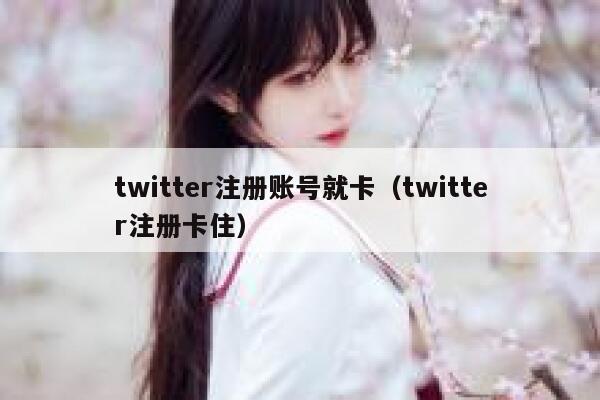 twitter注册账号就卡（twitter注册卡住） 第1张