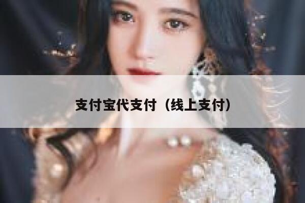 支付宝代支付（线上支付） 第1张