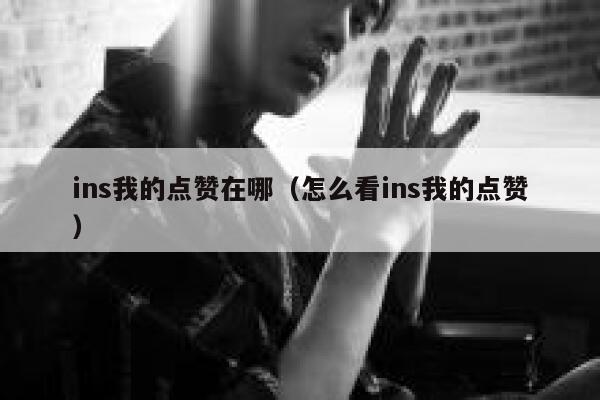 ins我的点赞在哪（怎么看ins我的点赞） 第1张