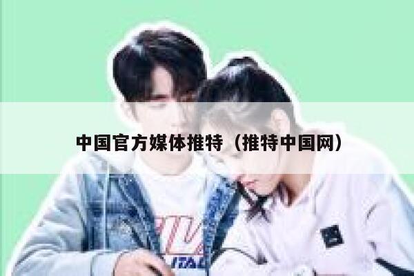 中国官方媒体推特（推特中国网） 第1张