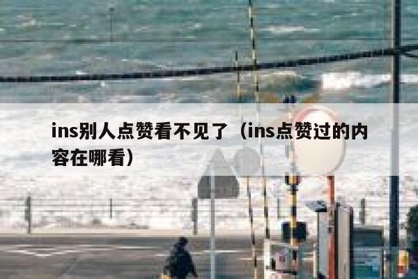 ins别人点赞看不见了（ins点赞过的内容在哪看） 第1张
