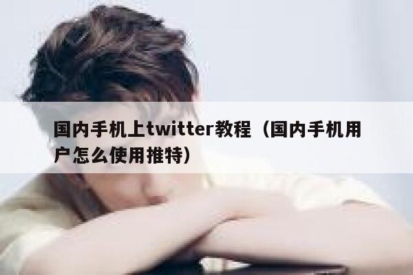 国内手机上twitter教程（国内手机用户怎么使用推特） 第1张