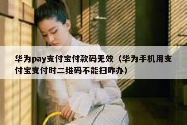 华为pay支付宝付款码无效（华为手机用支付宝支付时二维码不能扫咋办） 第1张