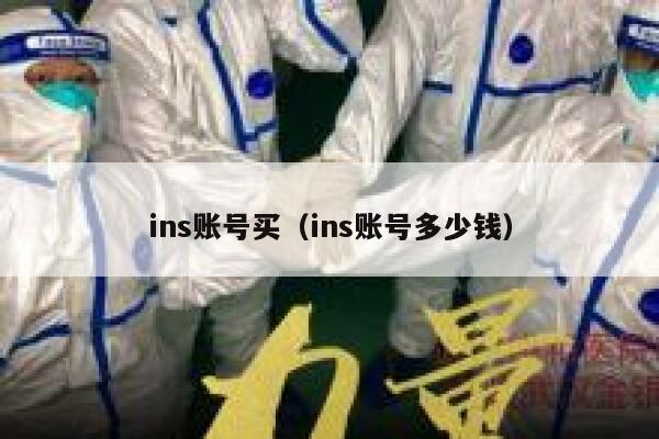 ins账号买（ins账号多少钱） 第1张