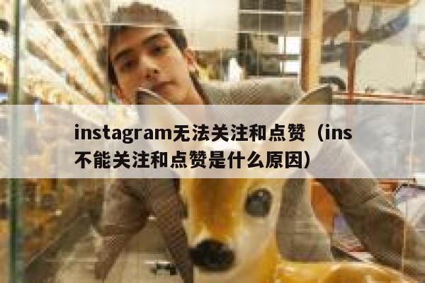 instagram无法关注和点赞（ins不能关注和点赞是什么原因） 第1张