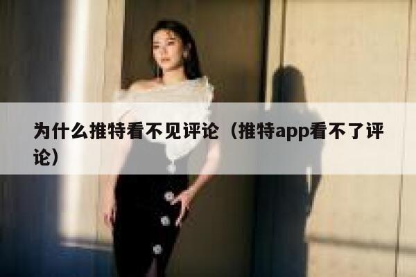 为什么推特看不见评论（推特app看不了评论） 第1张