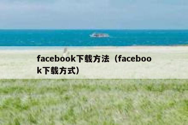 facebook下载方法(facebook下载方式) 第1张 facebook下载方法(facebook下载方式) 第1张