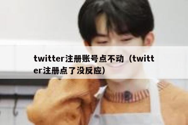 twitter注册账号点不动（twitter注册点了没反应） 第1张