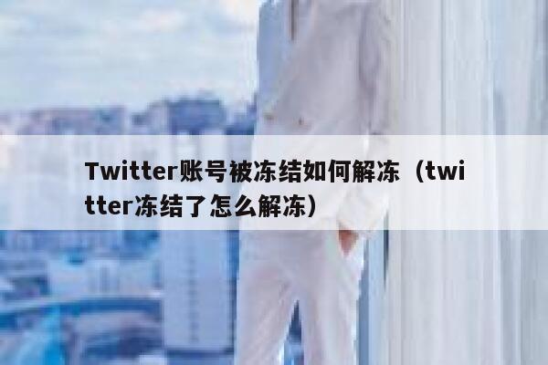 Twitter账号被冻结如何解冻(twitter冻结了怎么解冻) 第1张 Twitter账号被冻结如何解冻(twitter冻结了怎么解冻) 第1张
