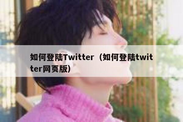 如何登陆Twitter（如何登陆twitter网页版） 第1张