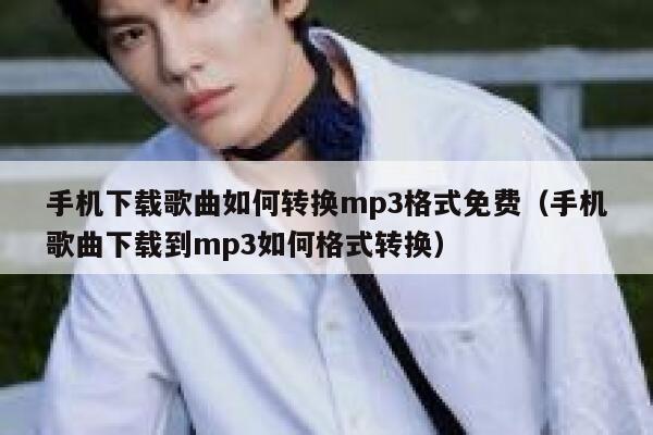 手机下载歌曲如何转换mp3格式免费（手机歌曲下载到mp3如何格式转换） 第1张