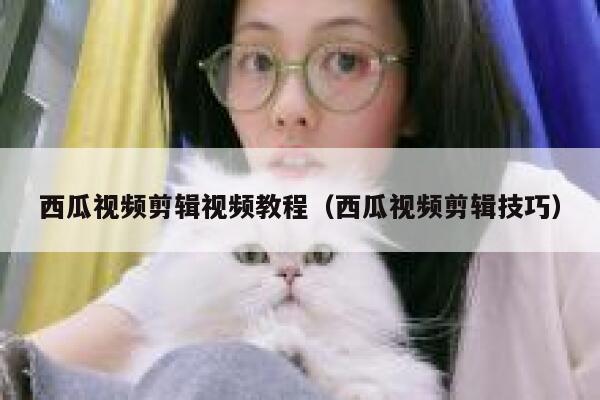 西瓜视频剪辑视频教程（西瓜视频剪辑技巧） 第1张