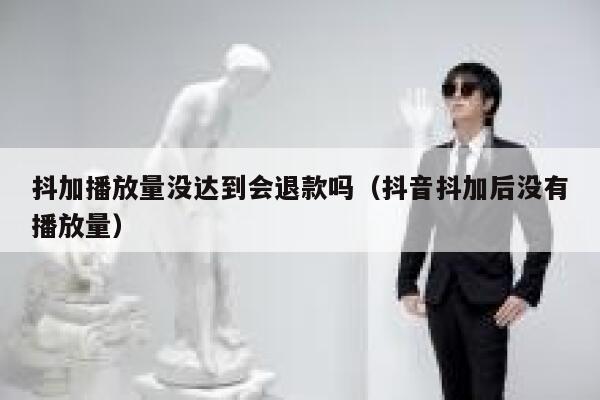 抖加播放量没达到会退款吗(抖音抖加后没有播放量) 第1张 抖加播放量没达到会退款吗(抖音抖加后没有播放量) 第1张