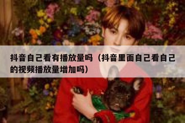 抖音自己看有播放量吗(抖音里面自己看自己的视频播放量增加吗) 第1张 抖音自己看有播放量吗(抖音里面自己看自己的视频播放量增加吗) 第1张