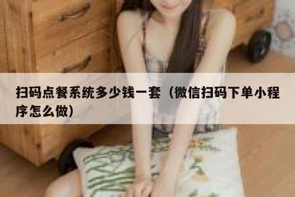 扫码点餐系统多少钱一套(微信扫码下单小程序怎么做) 第1张 扫码点餐系统多少钱一套(微信扫码下单小程序怎么做) 第1张