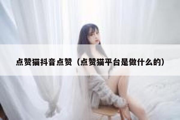 点赞猫抖音点赞（点赞猫平台是做什么的） 第1张