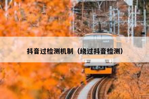 抖音过检测机制（绕过抖音检测） 第1张