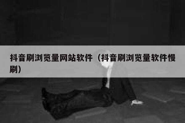 抖音刷浏览量网站软件（抖音刷浏览量软件慢刷） 第1张