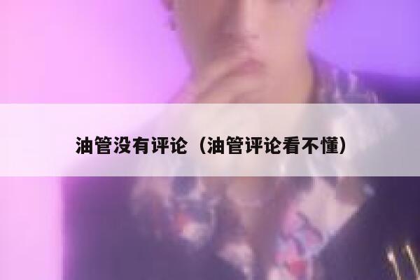 油管没有评论（油管评论看不懂） 第1张