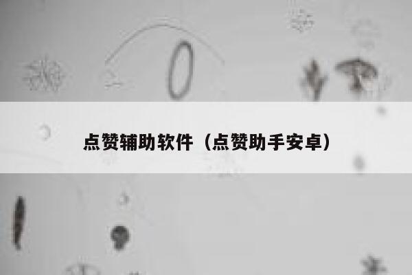 点赞辅助软件（点赞助手安卓） 第1张