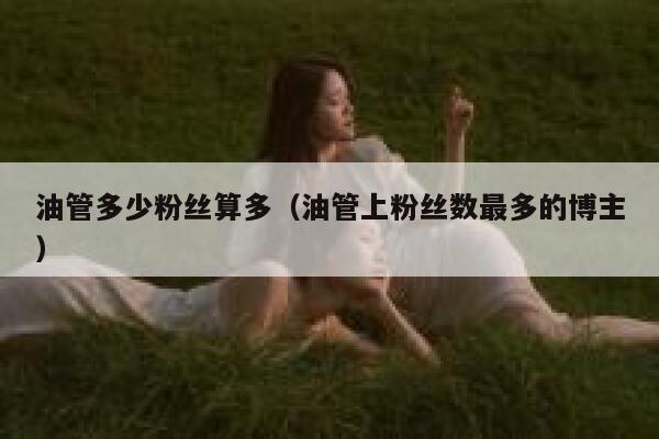 油管多少粉丝算多(油管上粉丝数最多的博主) 第1张 油管多少粉丝算多(油管上粉丝数最多的博主) 第1张