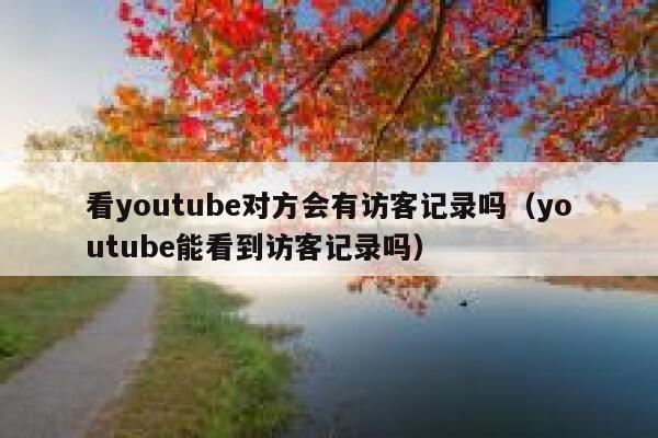 看youtube对方会有访客记录吗（youtube能看到访客记录吗） 第1张