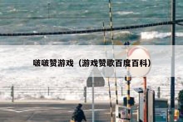 啵啵赞游戏（游戏赞歌百度百科） 第1张