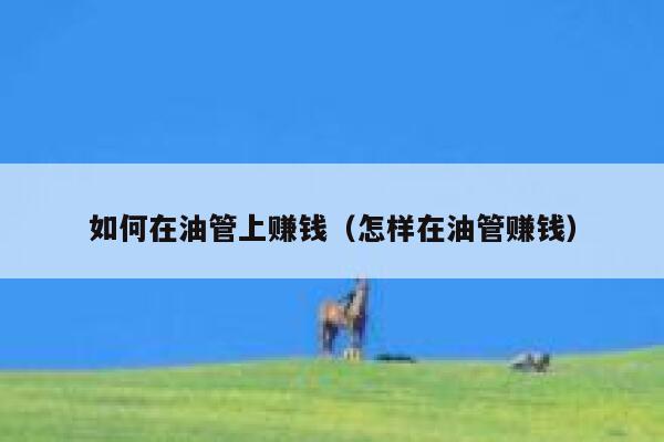如何在油管上赚钱（怎样在油管赚钱） 第1张