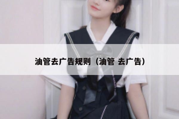 油管去广告规则（油管 去广告） 第1张