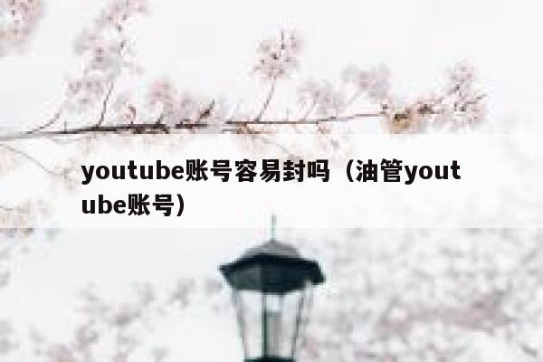 youtube账号容易封吗（油管youtube账号） 第1张