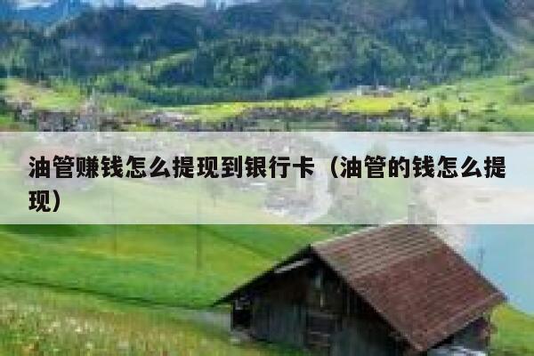 油管赚钱怎么提现到银行卡（油管的钱怎么提现） 第1张