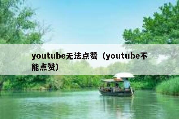 youtube无法点赞(youtube不能点赞) 第1张 youtube无法点赞(youtube不能点赞) 第1张