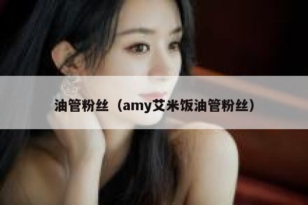 油管粉丝（amy艾米饭油管粉丝） 第1张